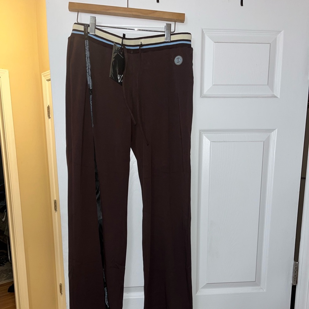 Women's Brown Track Pants